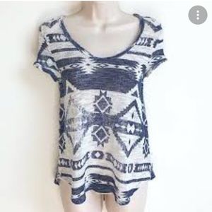 Francesca’s Miami Short Sleeve Top